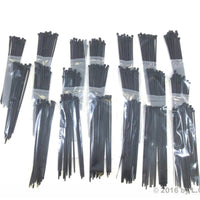 500-Pack fits Heavy Duty 8" (40lbs) Zip Cable Tie Down Strap Wire UV Black Nylon Wrap