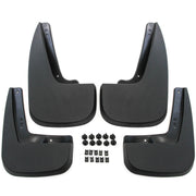 2012 fits Chevy Equinox Mud Flaps Mud Guards Splash Guards Front Rear Molded 4pc