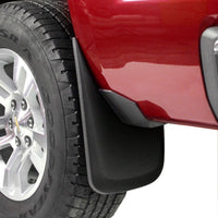 2015 fits Chevy Silverado 1500 Molded Splash Mud Flaps Custom Fit Rear Only 2 Piece Set Pair (NOT GMC SIERRA, Only Chevy)