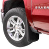 2014 fits Chevy Silverado 1500 Molded Splash Mud Flaps Custom Fit Front Only 2 Piece Set Pair Set (Not GMC Sierra, Chevy Only)