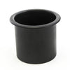 2017 fits Jeep Compass Rear Seat Cup Holder Insert Black Plastic Liner 1pc