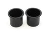 2017 fits Jeep Compass Front Center Console Cup Holder Inserts Plastic Liners Qty 2