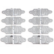 QTY fits 16 Straight Brackets Wood Sides Stake Body Utility Latch Rack Gate Trailer 16pc Panel Connector