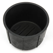 2010 fits Ford F150 Flow through Center Console Rear Left Side Cup Holder Insert Rubber Liner