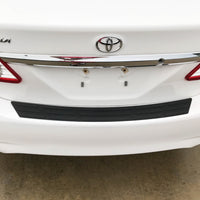 2012 fits Toyota Corolla Rear Bumper Paint Protection Custom Fit Black