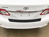 2011 fits Toyota Corolla Rear Bumper Paint Protection Custom Fit Black