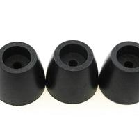 3 fits Rubber Bumper for Trailer Ramp Door Truck 2" Thick Cone Replacement Cargo Stop