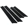 2009 fits Ford F150 Crew Cab SuperCrew Door Step Sill Scuff Plate Protectors Shield 4 Dr 4pc Kit 2010 2011 2012 2013 Paint Guard Paint Protection