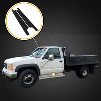 1990 fits Chevy GMC C/K Regular Cab 2pc Kit Door Entry Guards Scratch Cover Paint Protection