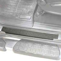 2007 fits Toyota Tundra Double Cab Door Sill Applique Threshold Kickplates Step Protector 4pc Kit Paint Protection