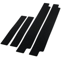 2013 fits Toyota Tundra Double Cab Door Sill Applique Threshold Kickplates Step Protector 4pc Kit Paint Protection