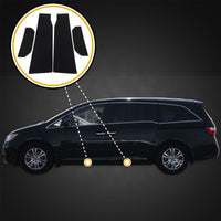 2011 fits Honda Odyssey Door Sill Garnish Entry Guards Scratch 4pc Kit Protector Paint Protection