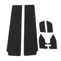 2013 fits Jeep Wrangler JK 6pc Kit Door Entry Guards Scratch Shield Paint Protection
