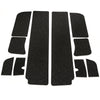 2009 fits Jeep Wrangler Unlimited JKU 10pc Kit Door Entry Guards Scratch Shield Paint Protection