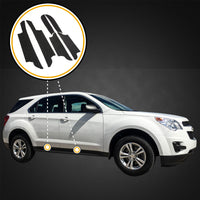 2012 fits Chevy/GMC Equinox/Terrain 6pc Kit Door Entry Guards Scratch Shield Paint Protection