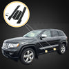 2018 fits Jeep Grand Cherokee Door Entry Guards Scratch Shield 6pc Kit Paint Protector