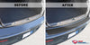 2016 fits Mitsubishi Lancer Rear Bumper Scuff Scratch Protector 1pc Shield Cover (Is Not Evolution, EVO, Ralliart, Sportback)