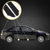 2012 fits Mitsubishi Lancer 7pc Door Sill Step Protector Bumper Threshold Shield