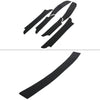 2015 fits Jeep Compass Door Entry Guards & Front Bumper Scratch Shield 7pc Kit Bra Paint Protector