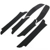 2015 fits Jeep Compass Door Entry Guards & Front Bumper Scratch Shield 7pc Kit Bra Paint Protector