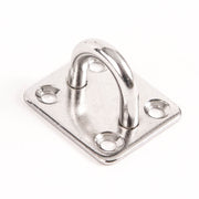 Stainless fits Steel 316 6mm Square Eye Plate 1/4" Marine SS Pad Boat Sailing Rigging