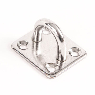 Stainless fits Steel 316 6mm Square Eye Plate 1/4