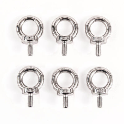 6 fits Stainless Steel DIN 580 Machine Shoulder Lifting Eye Bolts M6 316SS Marine 6mm
