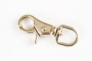 1 fits Round Eye Trigger Quick Snap Silver 1/2 Inch Hook Leash Purse Key Ring Belt