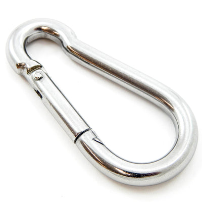 1 fits Steel Spring Snap Quick Link Carabiner Hook Clip 4