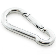 1 fits Steel Spring Snap Quick Link Carabiner Hook Clip 3.5" Long Light Duty 3/8" thick 200 Pound