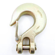 Forged fits Alloy Clevis Safety Slip Hook with Latch Tow Crane Lift - 3/4" - Grade 70