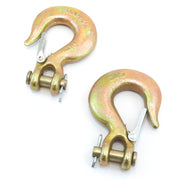 (2) fits Forged 1/4" Clevis Slip Hooks with Latches - Grade 70