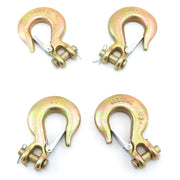 (4) fits Forged 1/4" Clevis Slip Hooks with Latches - Grade 70