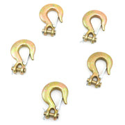 (5) fits Forged 1/4" Clevis Slip Hooks with Latches - Grade 70
