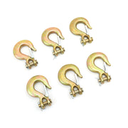 (6) fits Forged 1/4" Clevis Slip Hooks with Latches - Grade 70