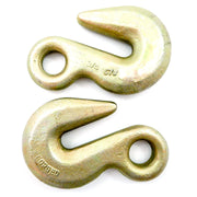 2 fits Forged Alloy 3/4" Eye Grab Hook Tow - Grade 70