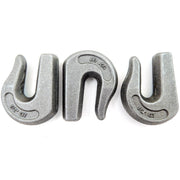 3 fits Forged 1/2" Weld on Grab Chain Hooks - Grade 70