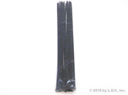 25-Pack fits Heavy Duty 14" (50lbs) Zip Cable Tie Down Strap Wire UV Black Nylon Wrap
