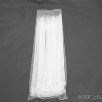 100-Pack fits Heavy Duty 14" (50lbs) Zip Cable Tie Down Strap Wire UV Natural Nylon Wrap
