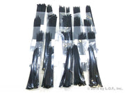 500-Pack fits Heavy Duty 8" (50lbs) Zip Cable Tie Down Strap Wire Uv Black Nylon Wrap