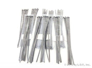 100-Pack fits Heavy Duty 14" (115lbs) Stainless Steel Exhaust Locking Zip Cable Ties