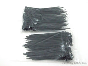 200-Pack fits Heavy Duty 4" (18lbs) Zip Cable Tie Down Strap Wire Uv Black Nylon Wrap