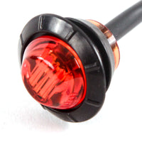3/4" fits Amber & Red LED Clearance Side Marker Lights Truck Trailer Pickup Flush