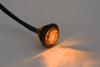 Led fits Pair Trailer Square Tail Light under 80" & (2) 3/4" Amber Side Marker Lights