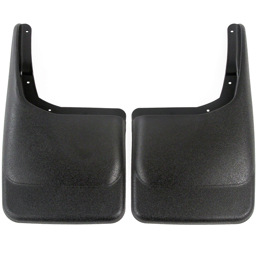2013 fits Ford F150 Mud Flaps Guards Splash Rear Molded 2pc Set (Without Fender Flares)