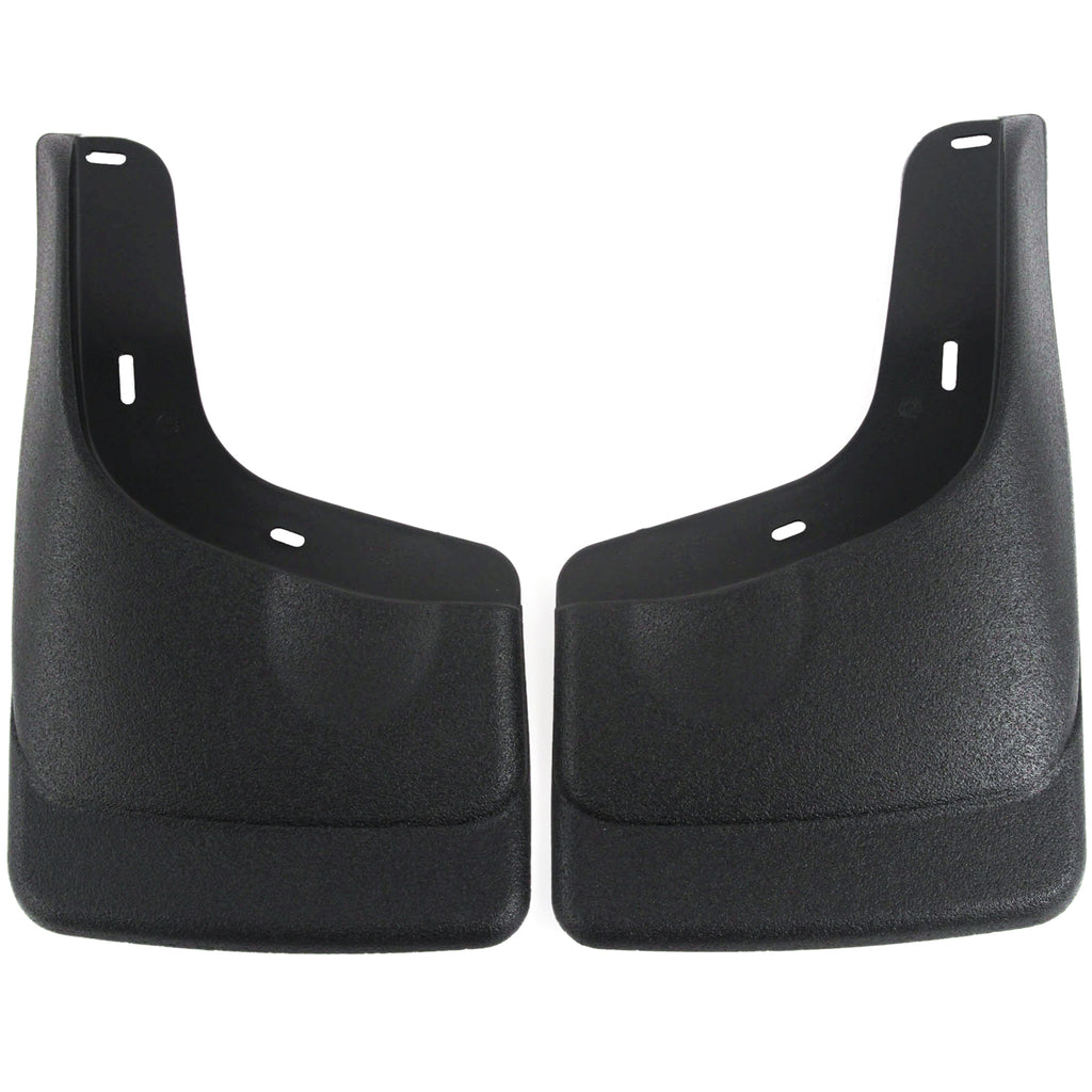 2010 fits Ford F150 Mud Flaps Guards Splash Front Molded 2pc Set (With Fender Flares)