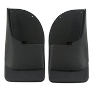 2004 fits Ford F250 F350 F450 Mud Flaps Rear Molded 2pc (for Without Fender Flares)
