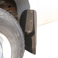 2004 fits Ford Excursion Mud Flaps Guards Splash SuperDuty Rear 2pc (Without Fender Flares)