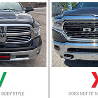 2014 fits Dodge Ram Splash Mud Flaps Guards Front & Rear 4 piece Set (Only Fits Trucks WITHOUT Fender Flares)