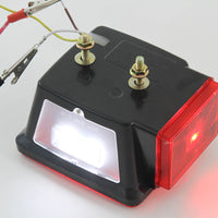 LED fits Square Red Trailer Turn/Signal/Stop 2 Light DOT compliant Set L/R Submersible Under 80